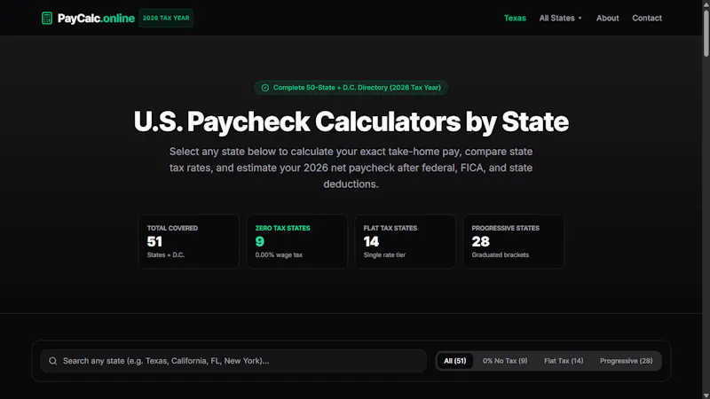 PayCalc screenshot 2