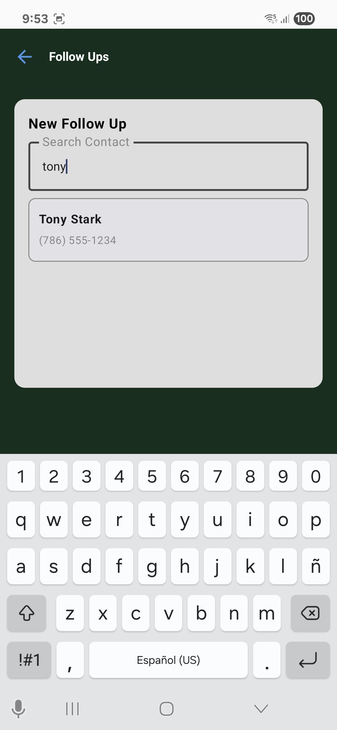Follow Up's Launch - Screenshot 4 preview