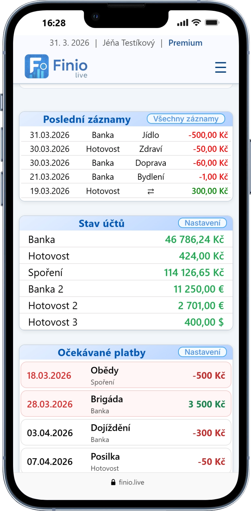 Personal finance diary gallery image