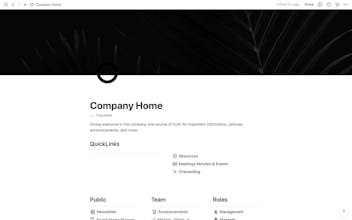 Company Dashboard gallery image
