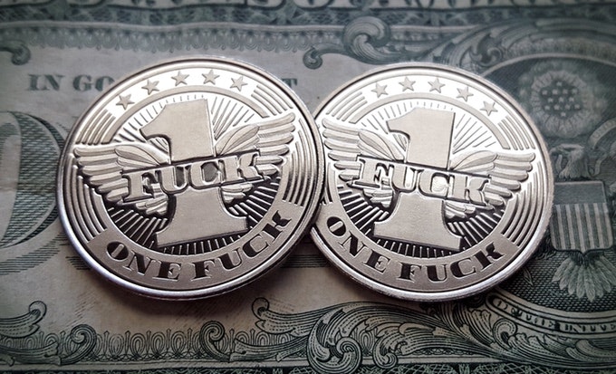 Zero F*cks Coins gallery image