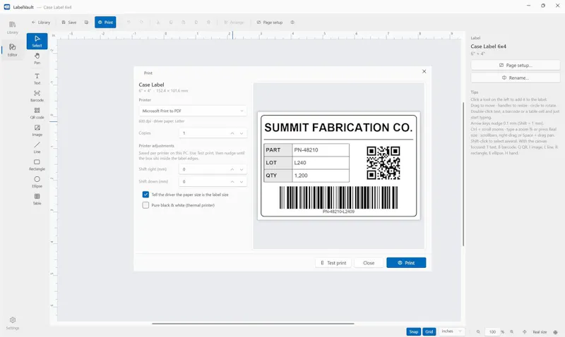 LabelVault screenshot 7