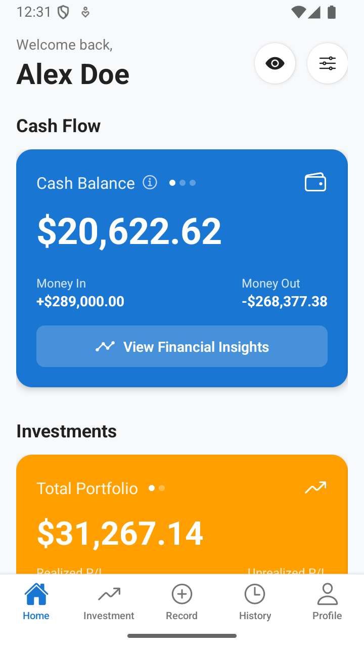 WealthSnap: Budget & Asset Log gallery image