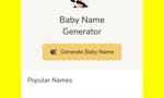 Baby Name Generator image