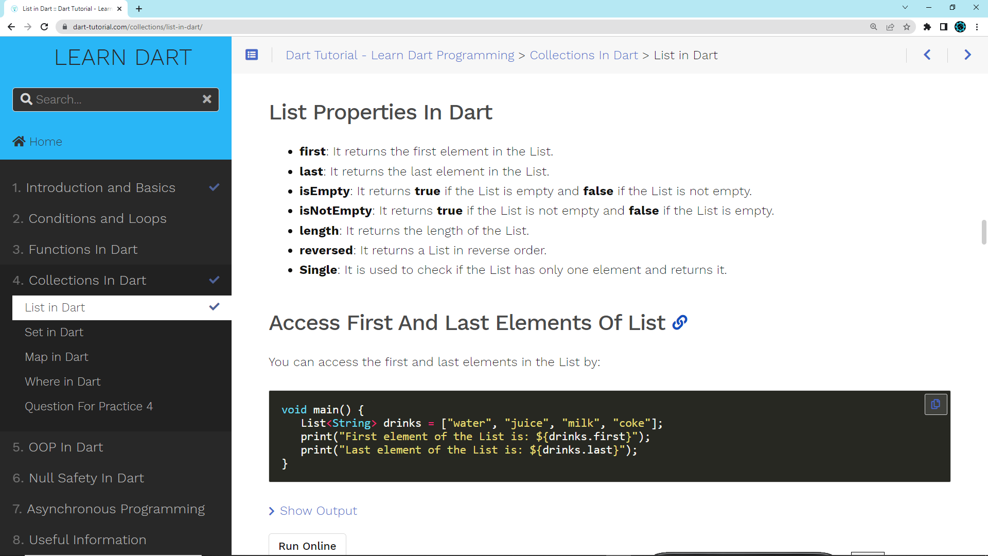Tutorial - Aprenda la programación de dardos de cero a héroe media 1