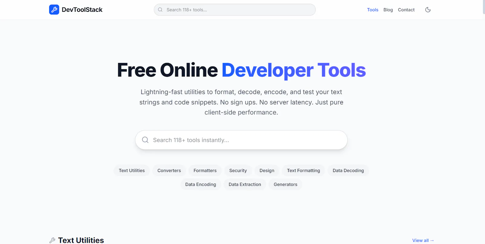 DevToolStack screenshot 3