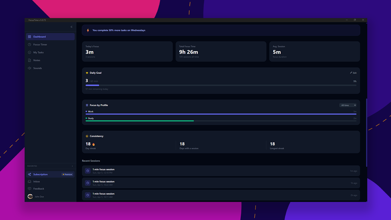 FocusTime gallery image