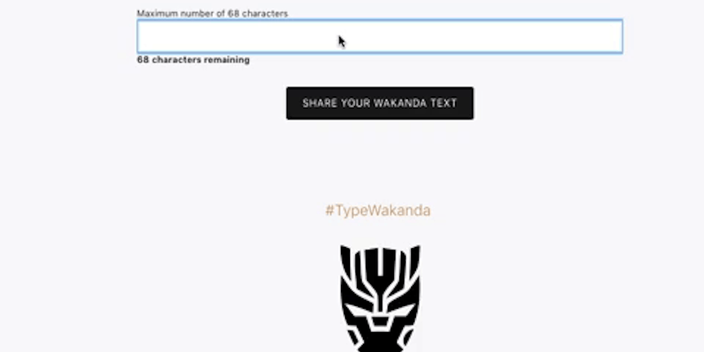 Type Wakanda - Translate text to Wakanda font from The Black Panther 🎥 ...