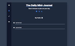 The Daily Mini-Journal media 2