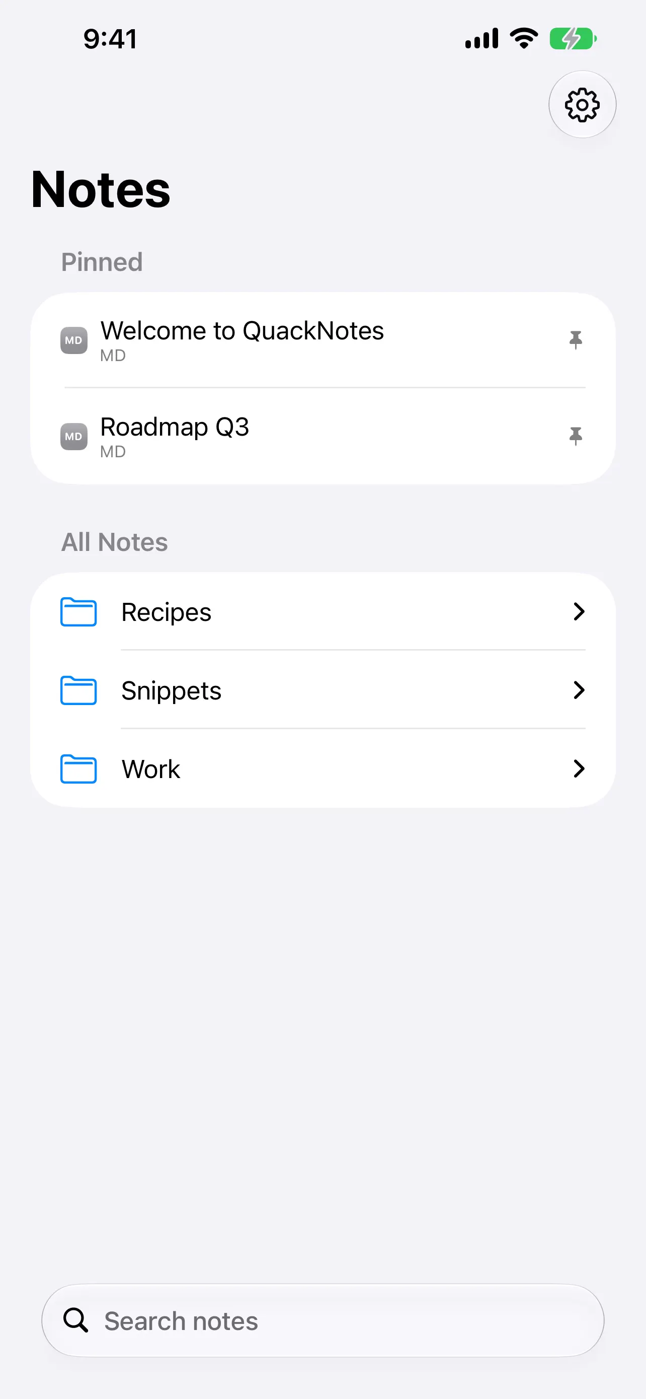 QuackNotes gallery image