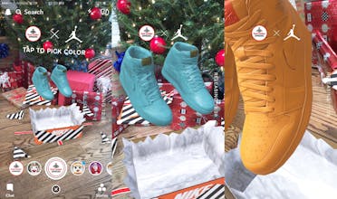 First Snapchat AR Sneaker Unboxing gallery image