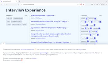 Interview Experience gallery image