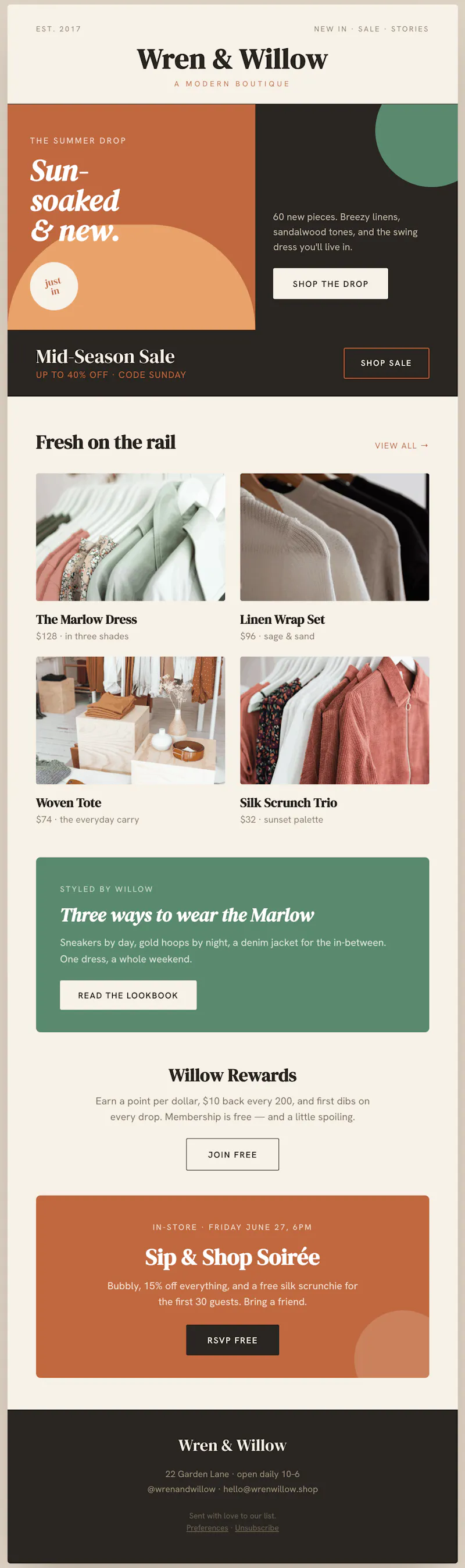 Sway Email. Email marketing for everyone screenshot 2