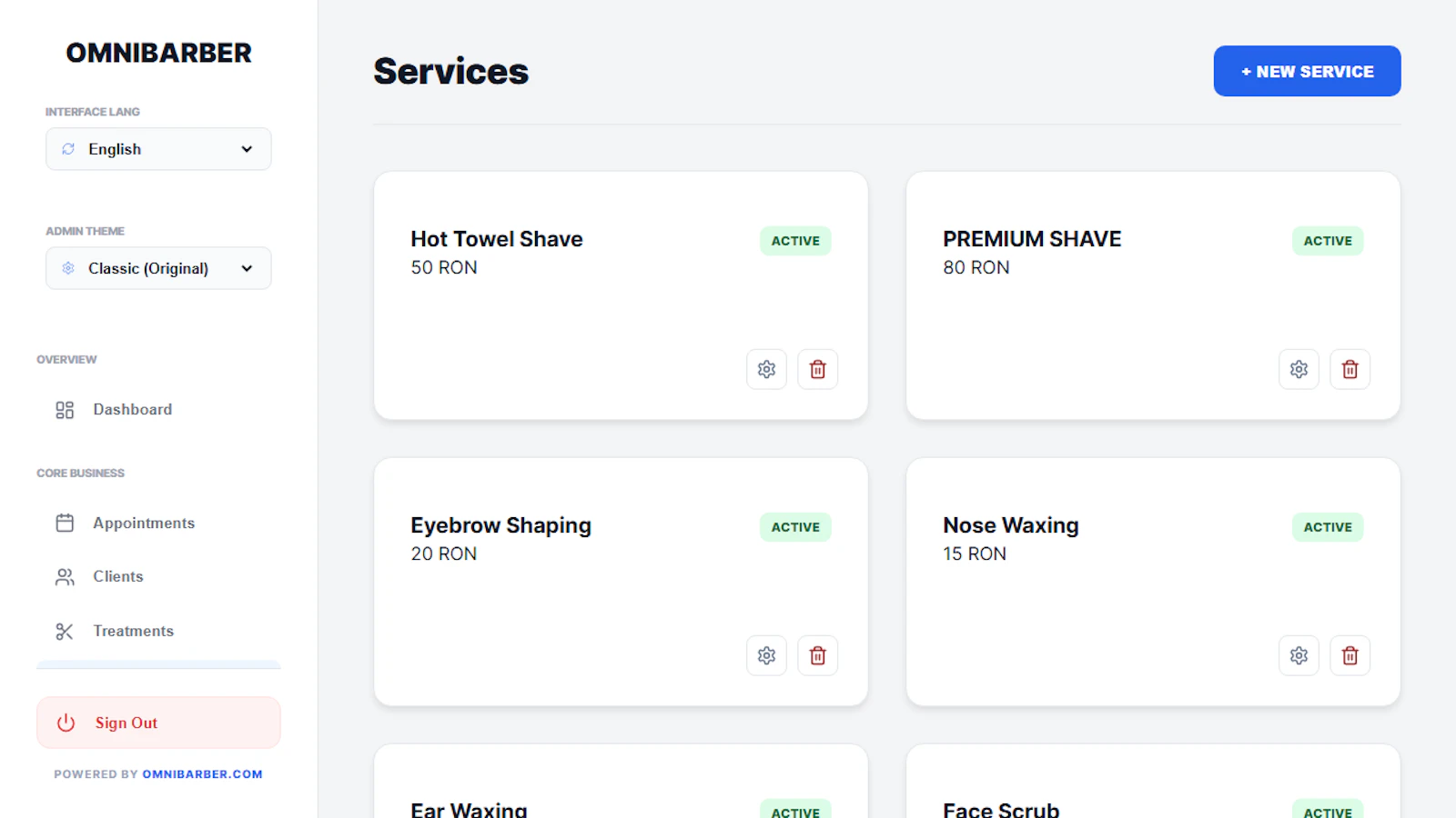 OMNIBARBER The Booking System you need screenshot 13