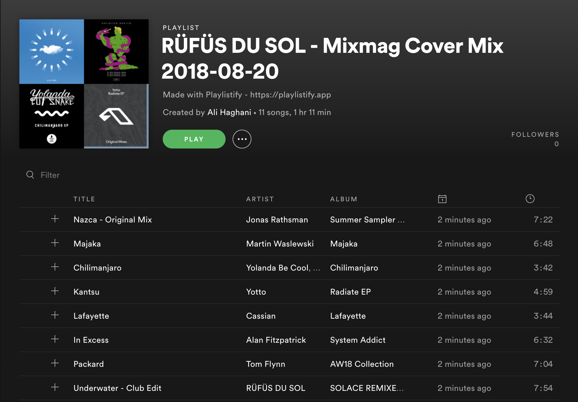 Playlistify gallery image