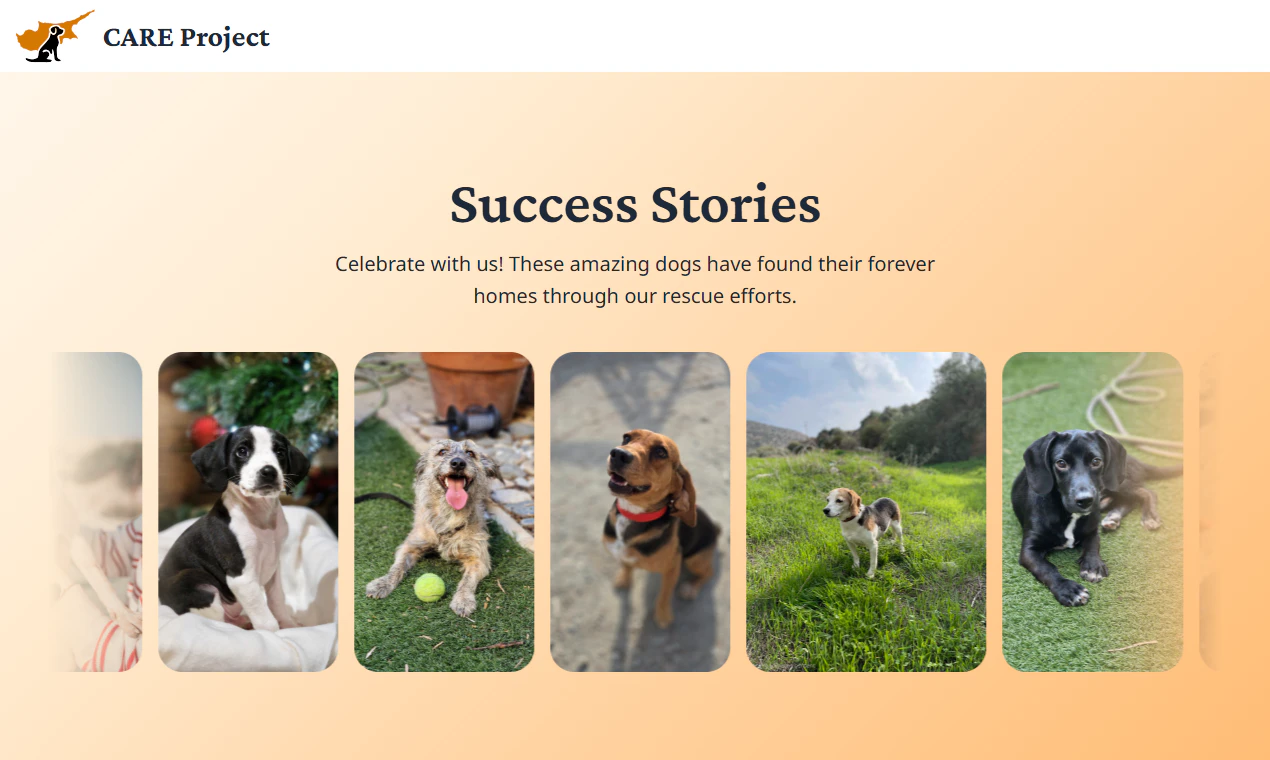 CARE Project screenshot 3