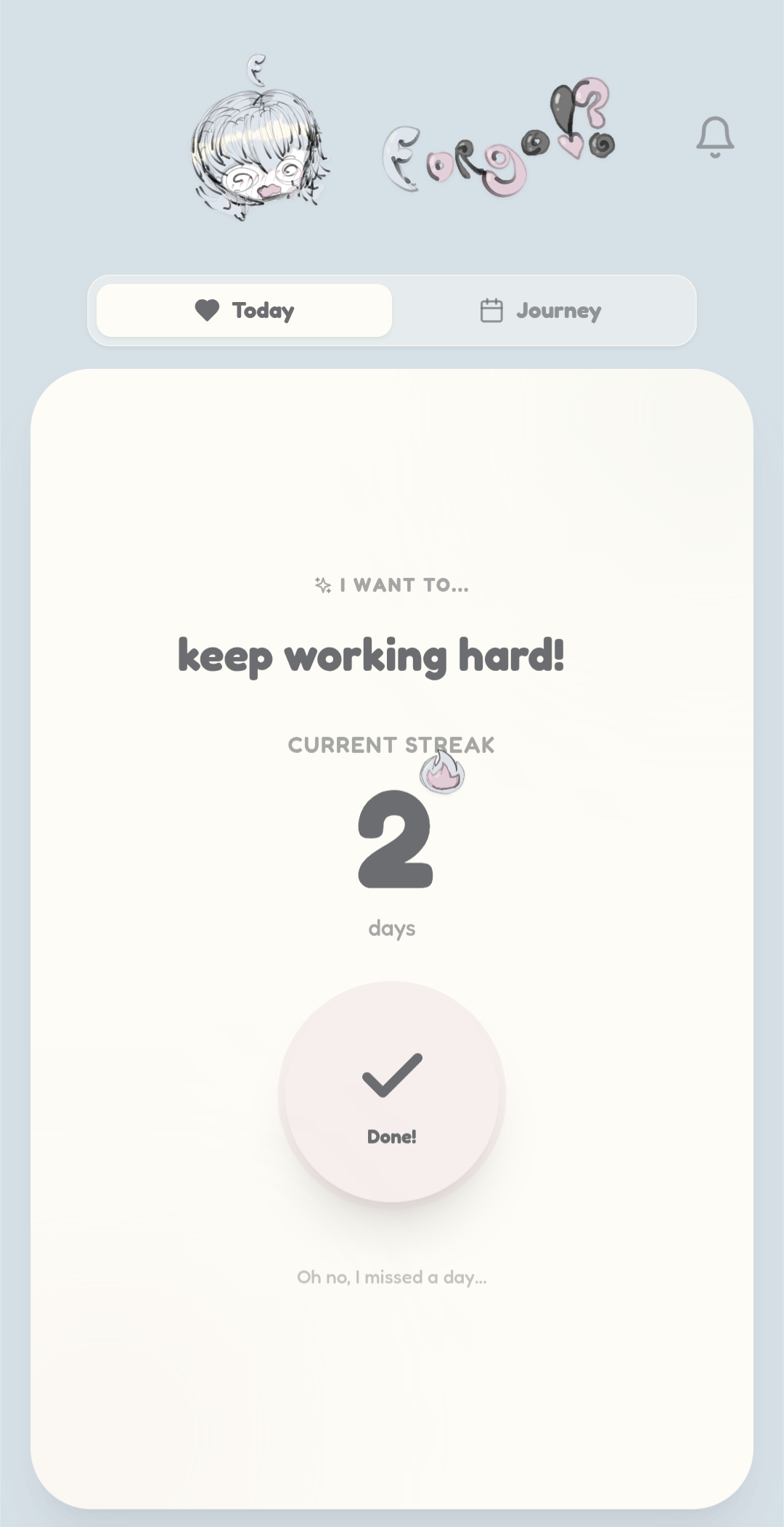 Forgo - Main product screenshot demonstrating key features and user interface
