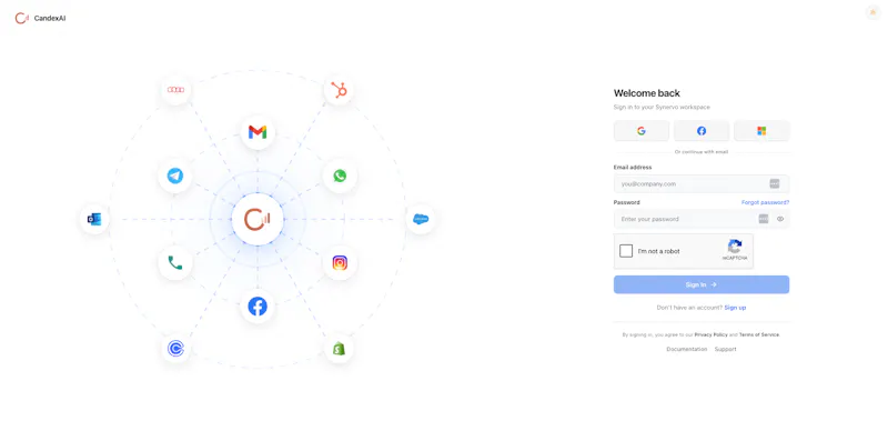 Synervo screenshot 1
