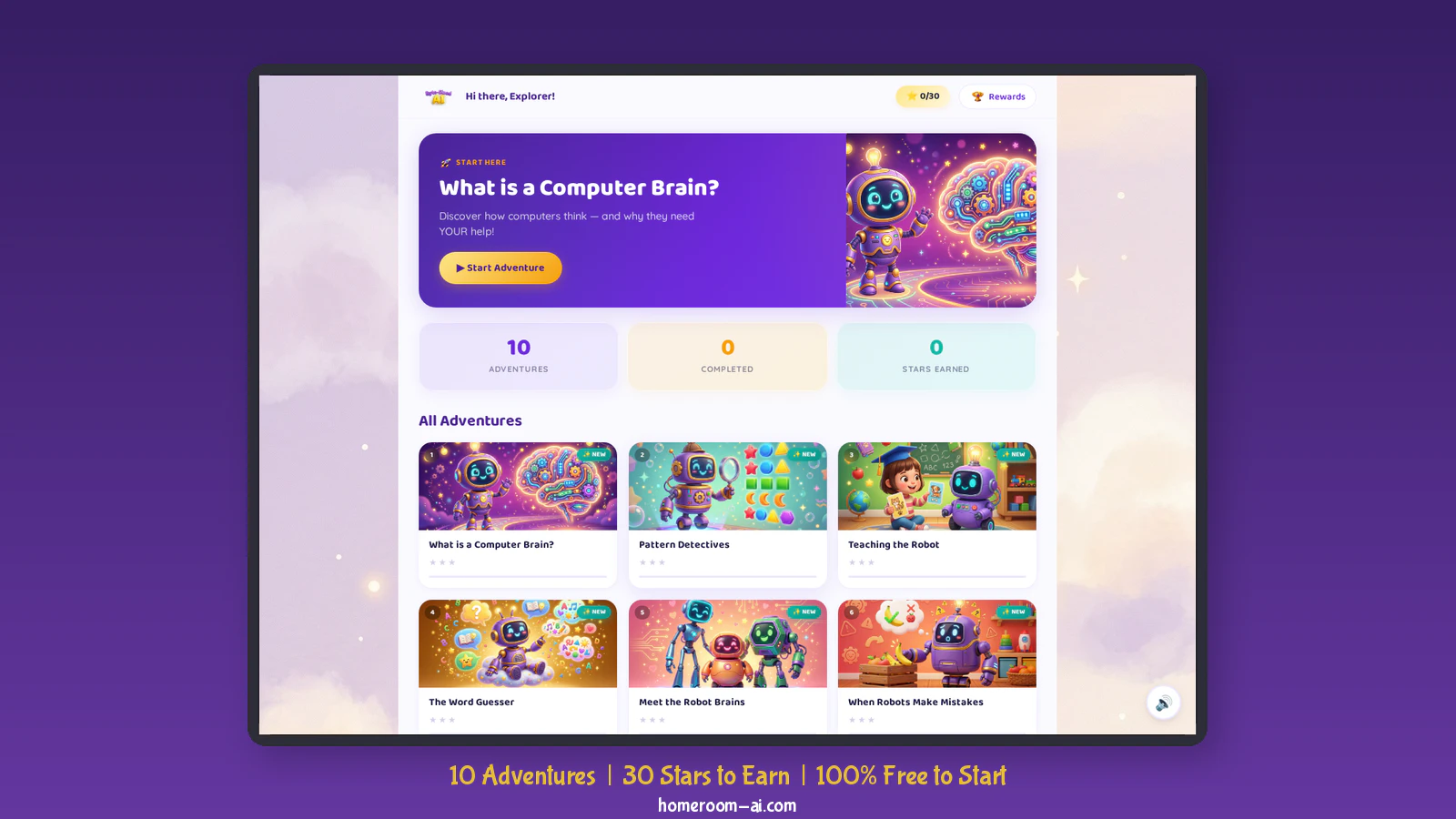 Byte-Sized AI by Homeroom.AI logo