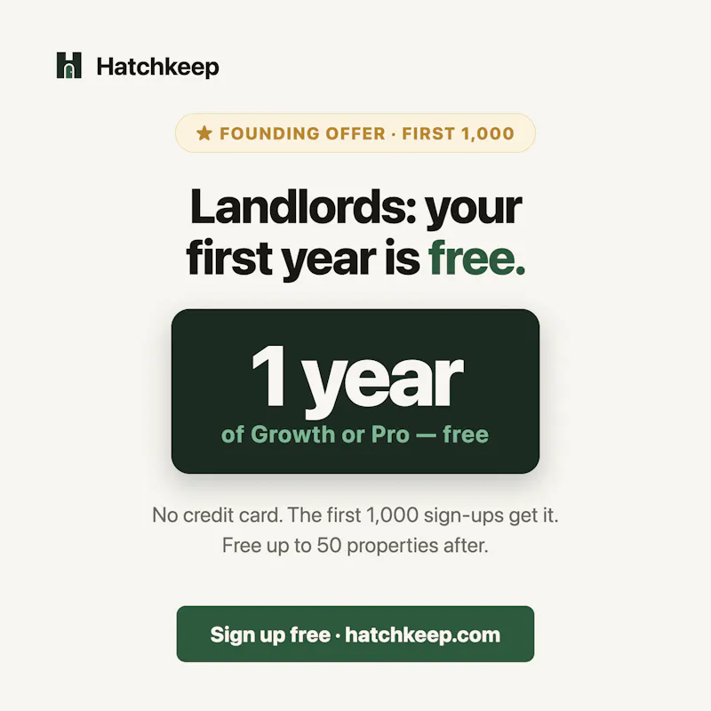 Hatchkeep — Free Property Management  screenshot 4