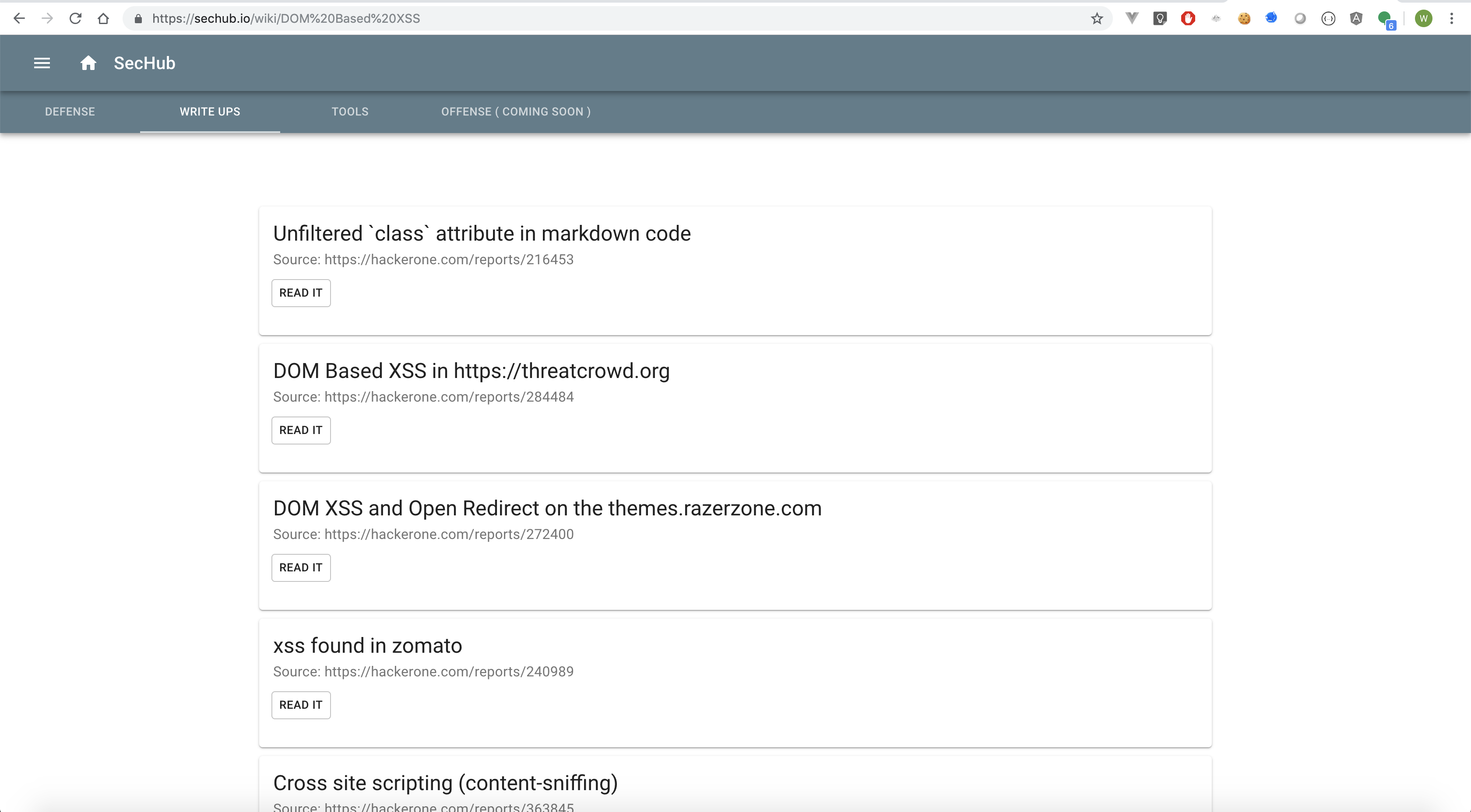 SecHub gallery image