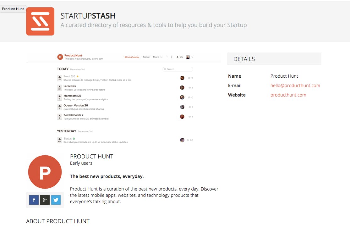 Startup Stash media 1