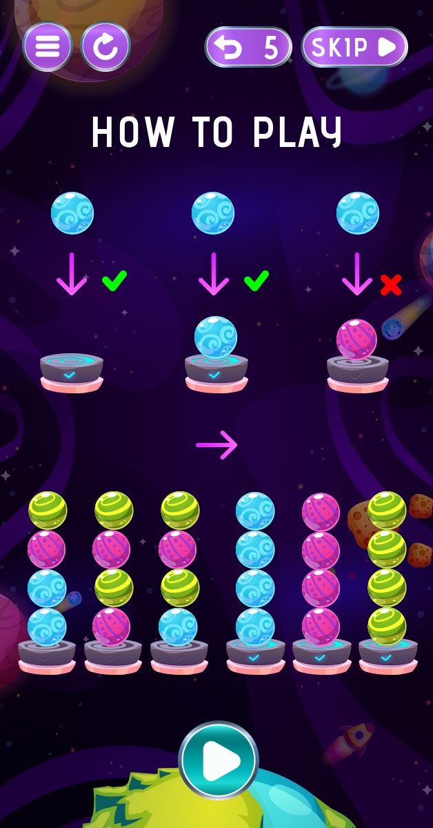 Sorting Planet - Space World gallery image