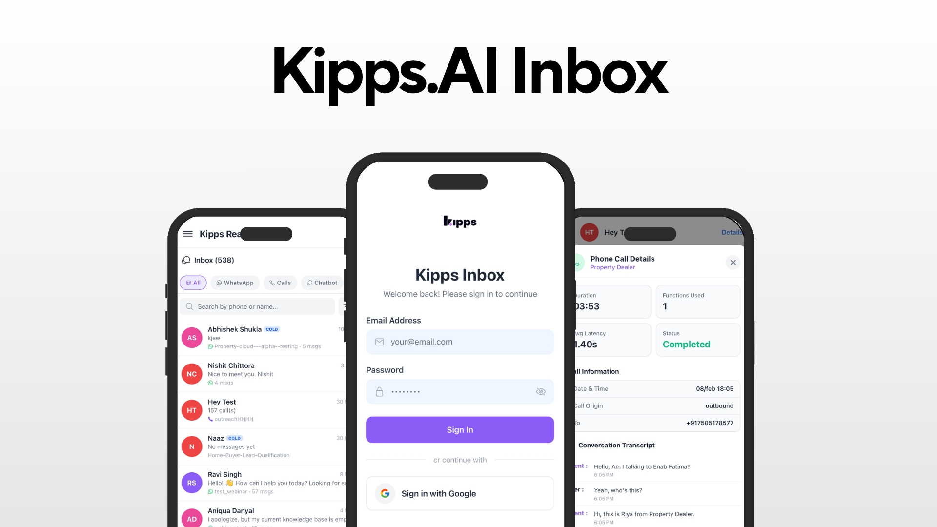Kipps.AI Inbox gallery image