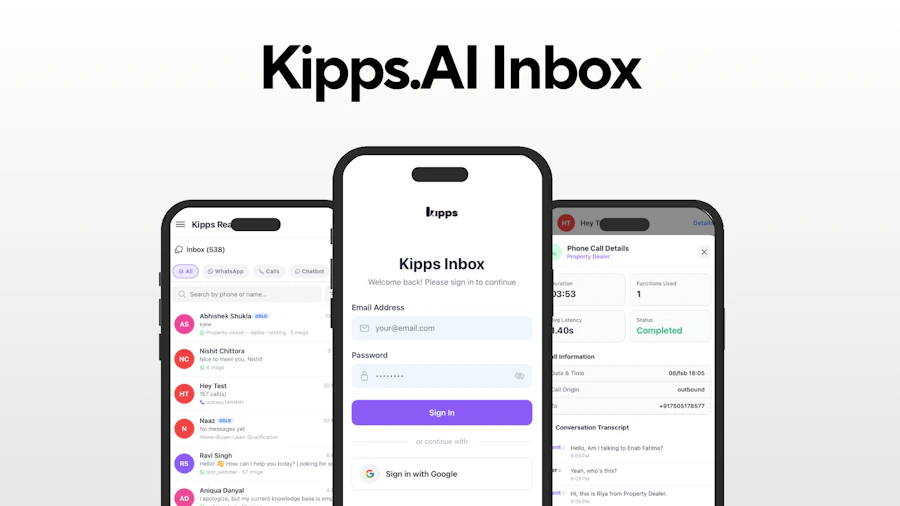 Kipps.AI Inbox screenshot 2