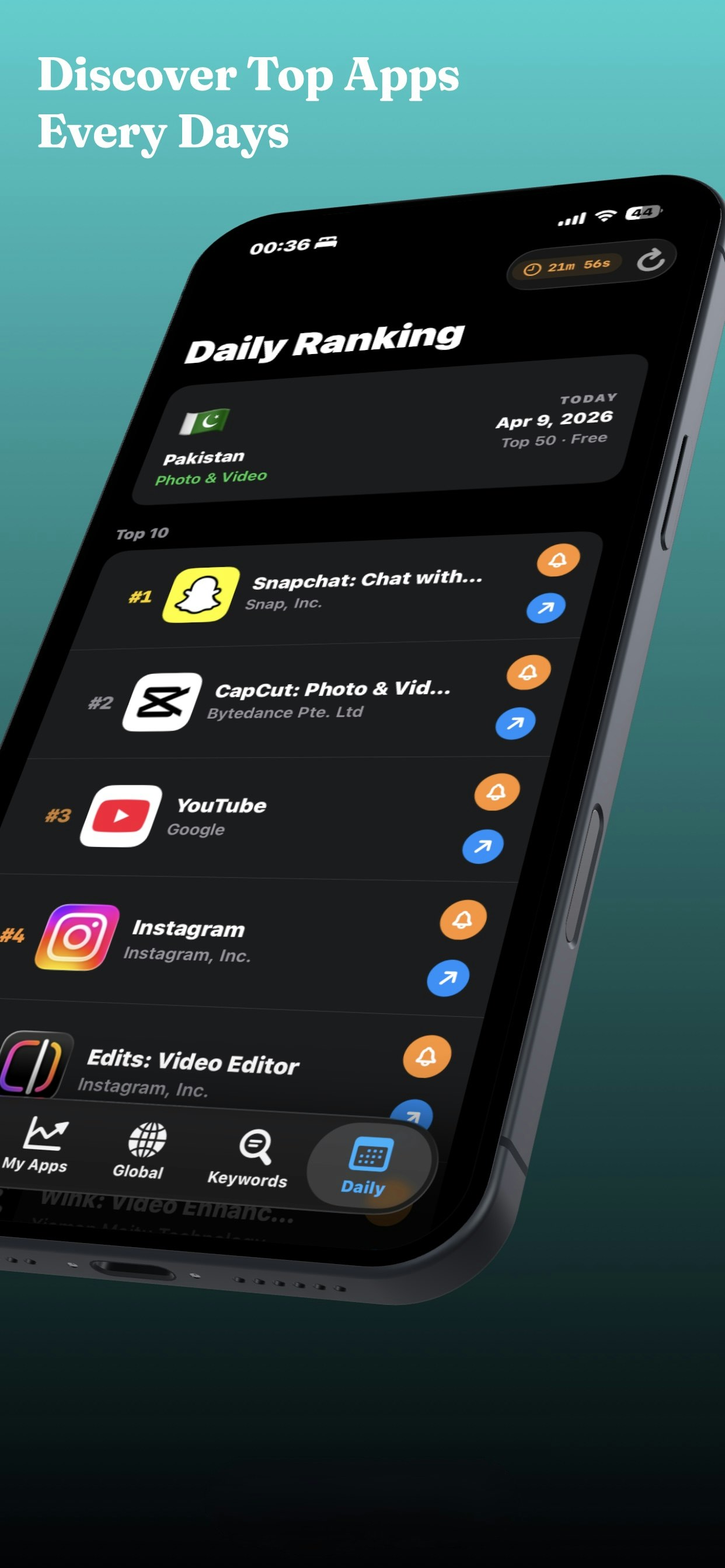 RankingCheck: App Rank Tracker gallery image