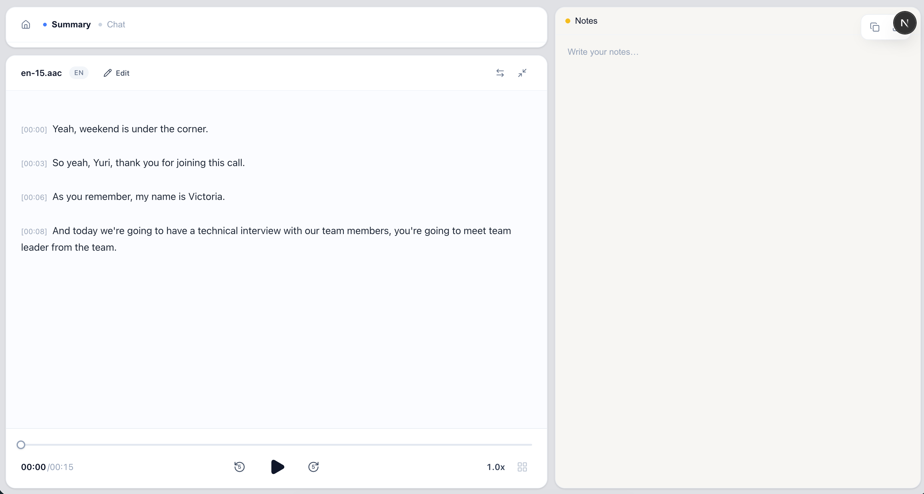 VoiceScribe AI gallery image