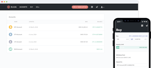 Rain · Buy And Sell Digital Currency in the Middle East gallery image