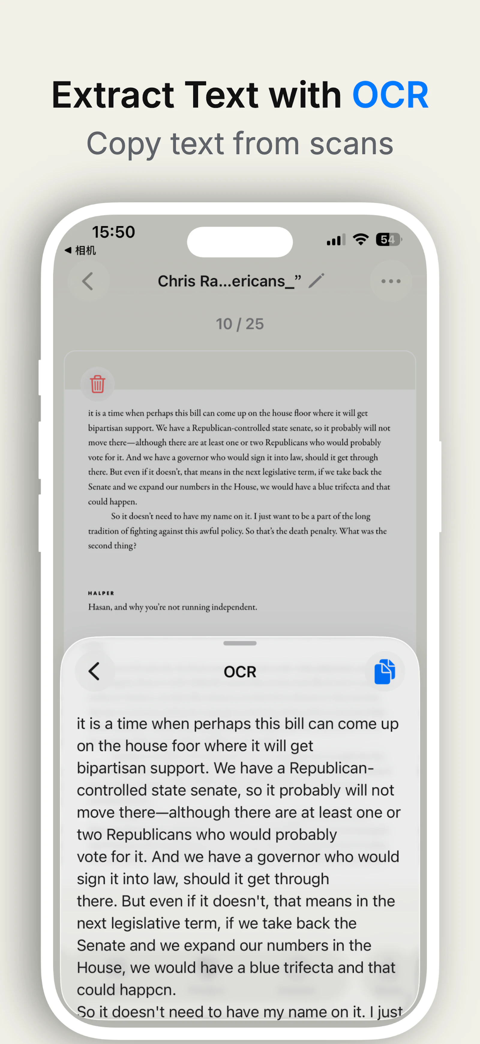 SnapScan: PDF Scanner & OCR screenshot 3