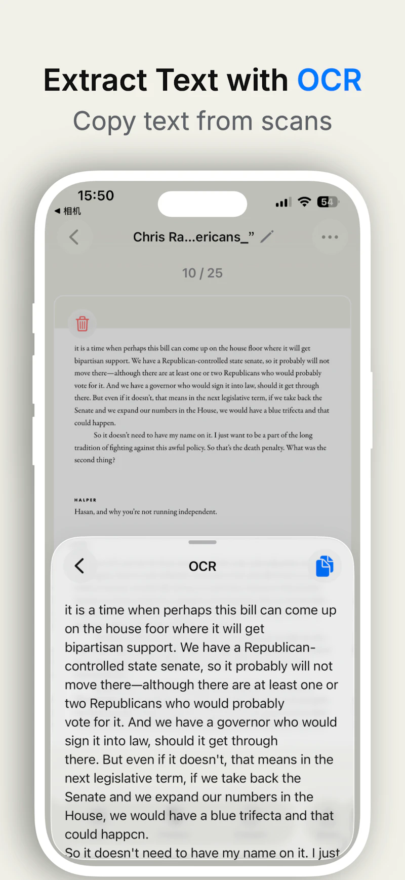 SnapScan: PDF Scanner & OCR screenshot 3