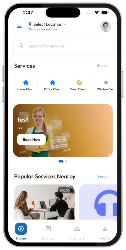 FixMate - Ondemand Web and Flutter App gallery image