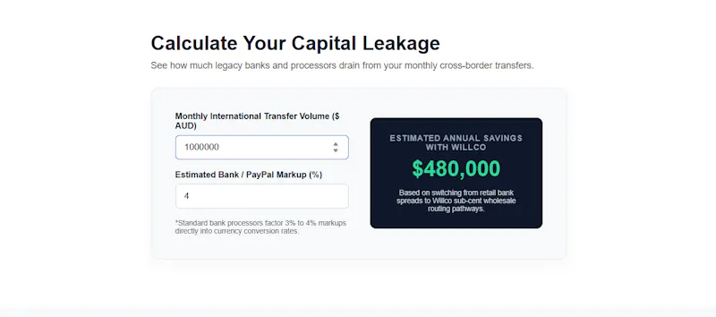 WB Solution's Sub-cent, Instant Routing. screenshot 4
