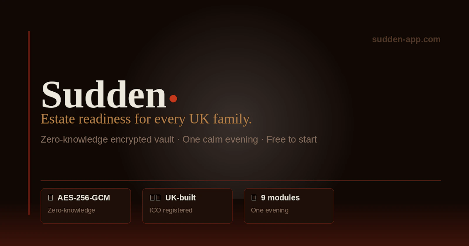 Sudden-app screenshot 1