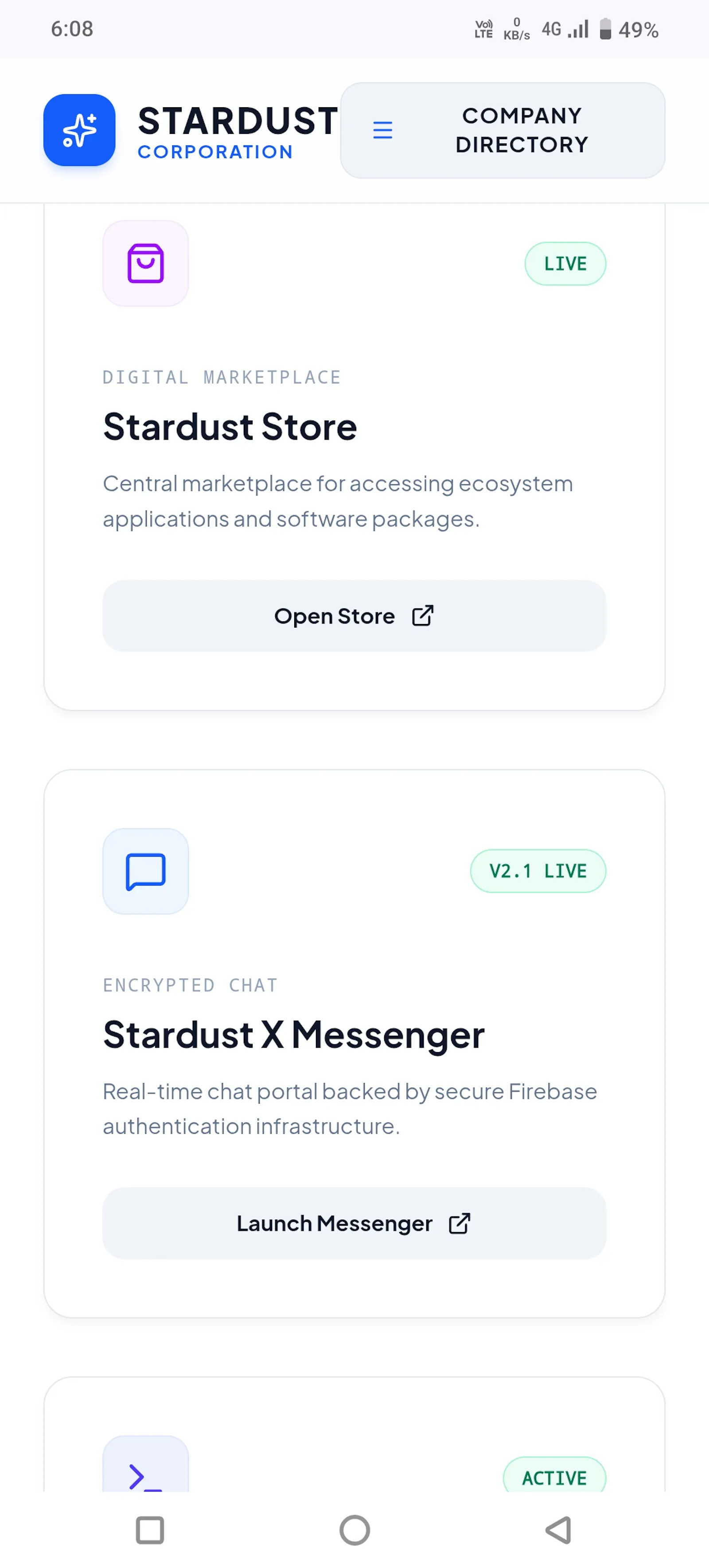 Stardust Official screenshot 3