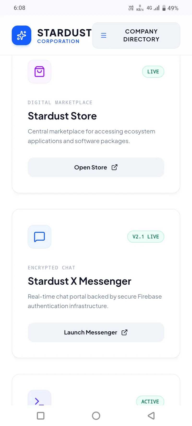Stardust Official screenshot 3
