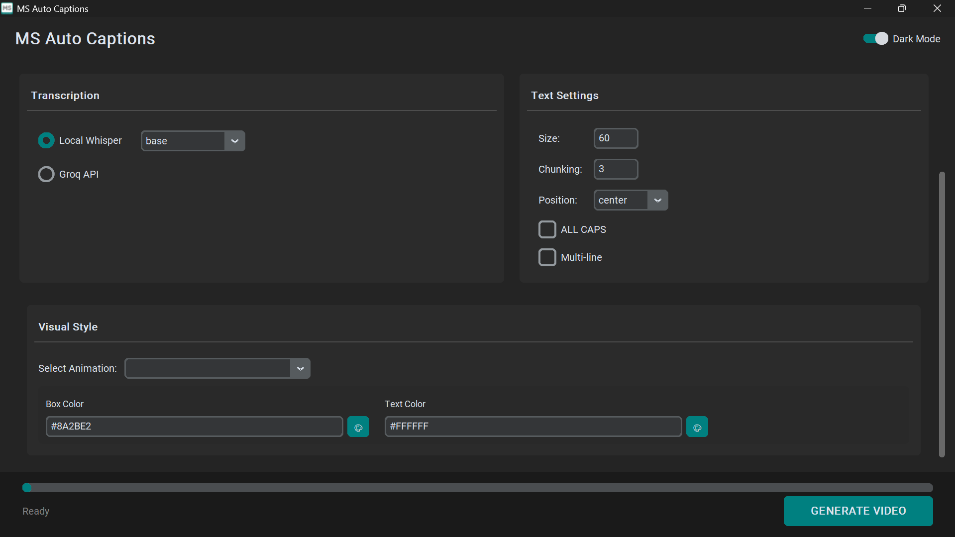 MS AUTO CAPTIONS gallery image