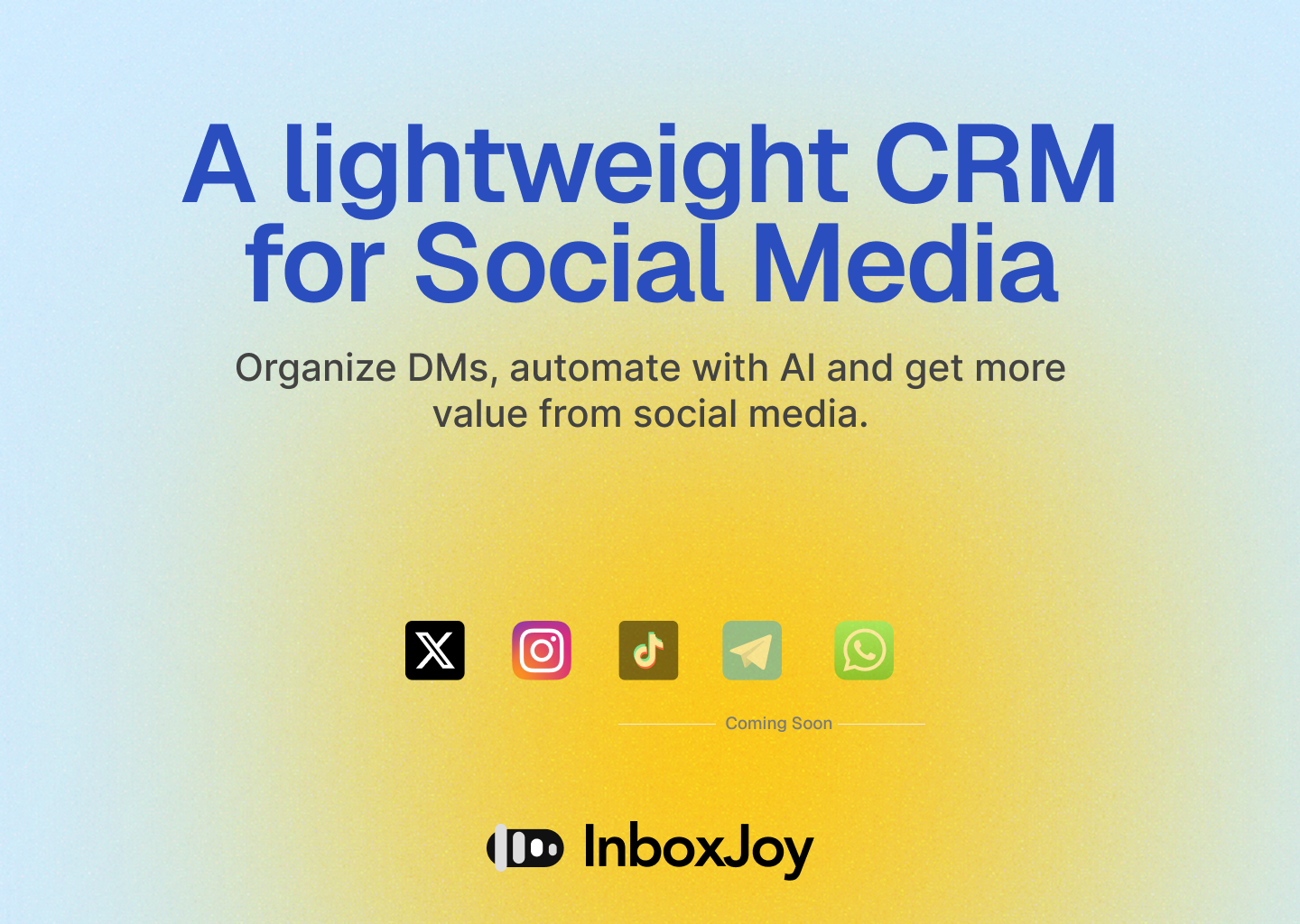 InboxJoy - AI Social Media DM Organizer gallery image