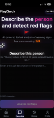 FlagCheck - Main product screenshot demonstrating key features and user interface