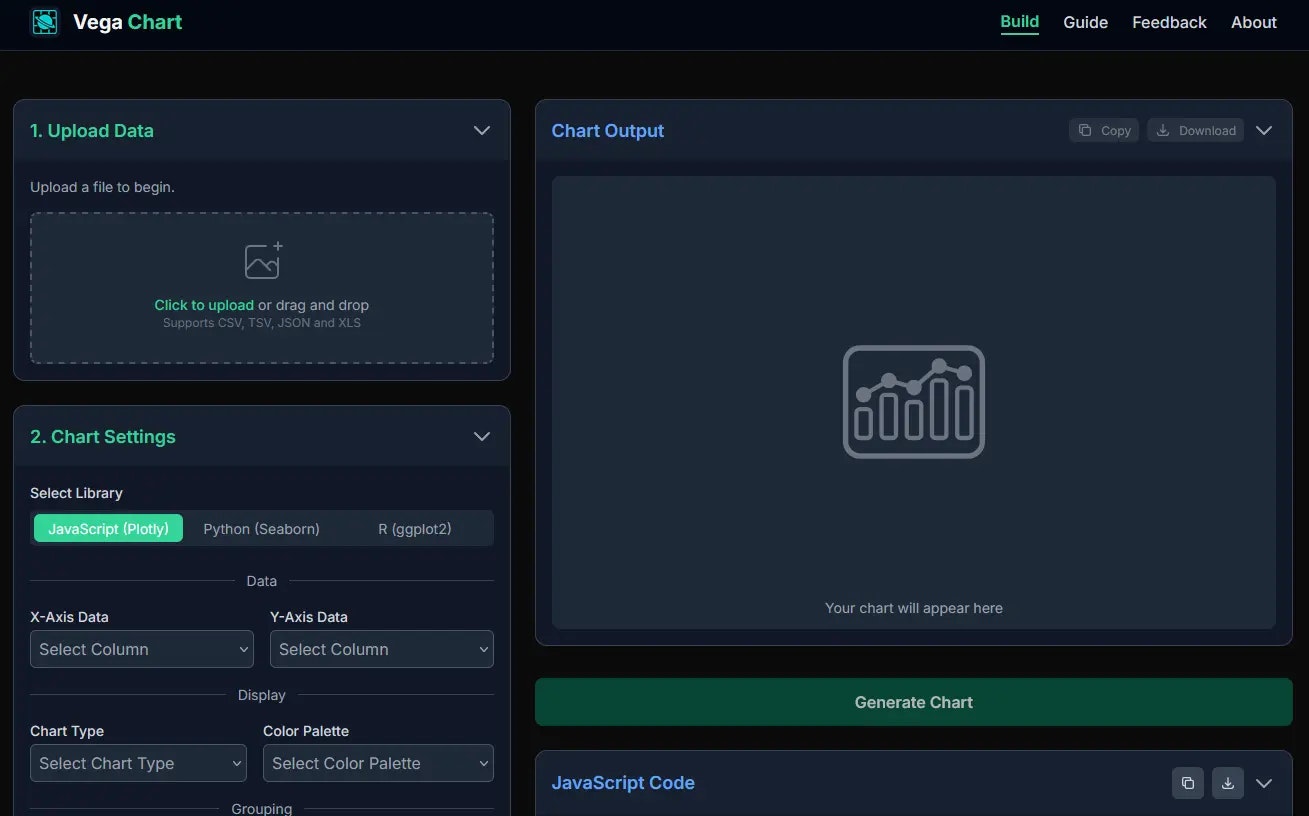Média Graphique Véga - Générateur de graphiques rapide, gratuit et open source 2