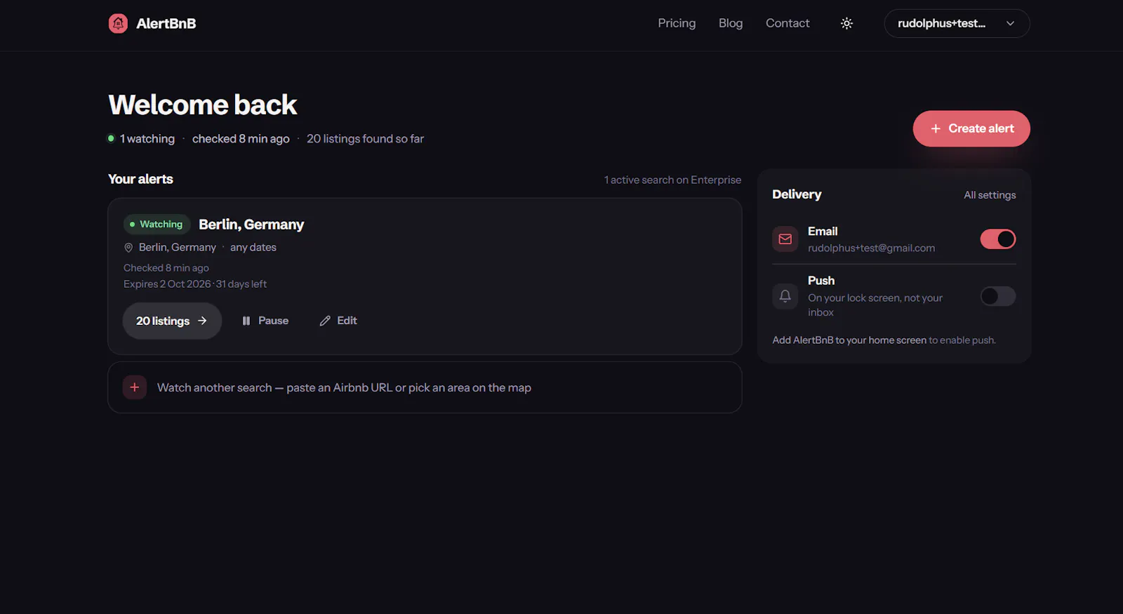 AlertBnB screenshot 3