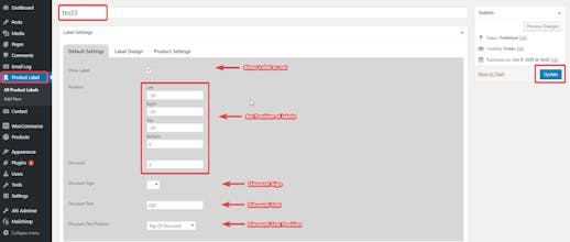 Improved badges for woocommerce gallery image