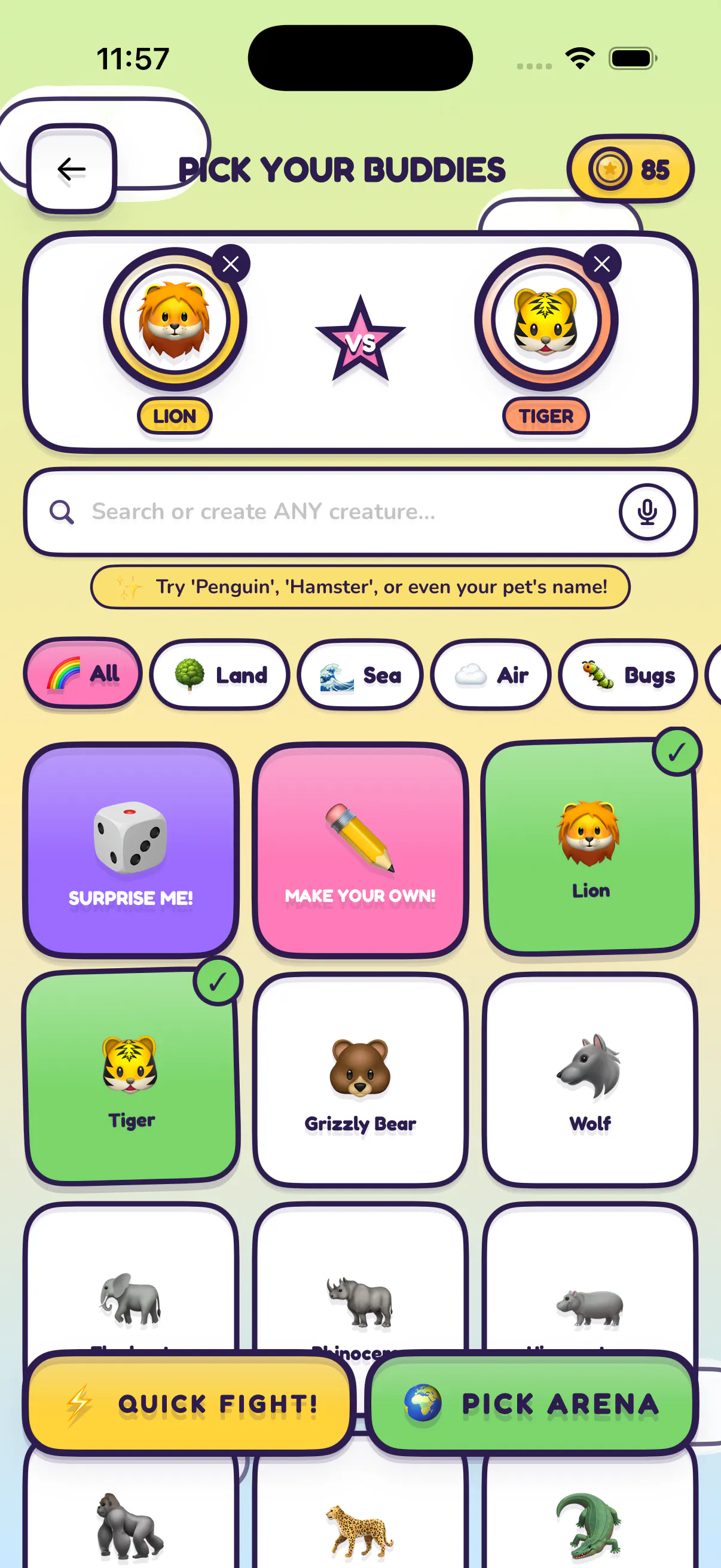 Animal vs Animal gallery image
