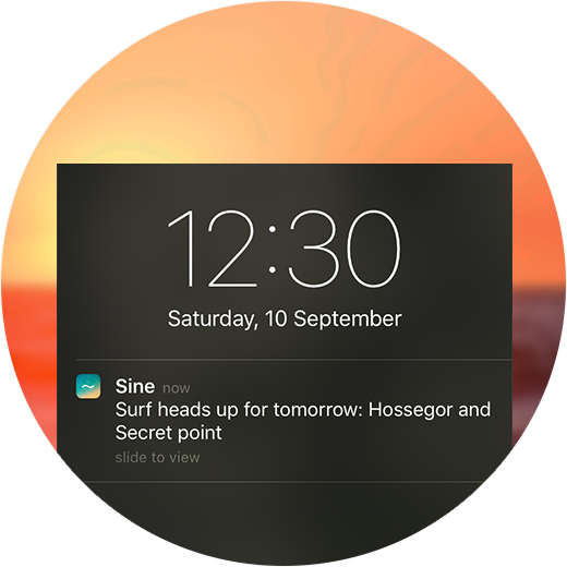 Sine - Surf Forecasts gallery image