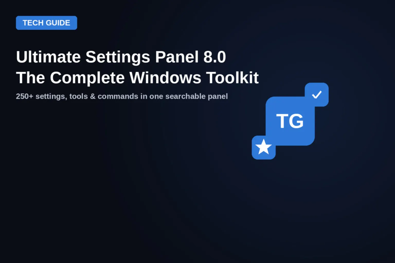Ultimate Settings Panel gallery image