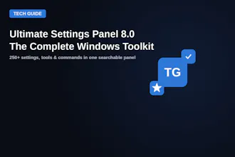 Ultimate Settings Panel gallery image