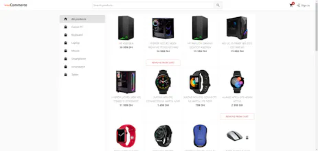 wexCommerce gallery image